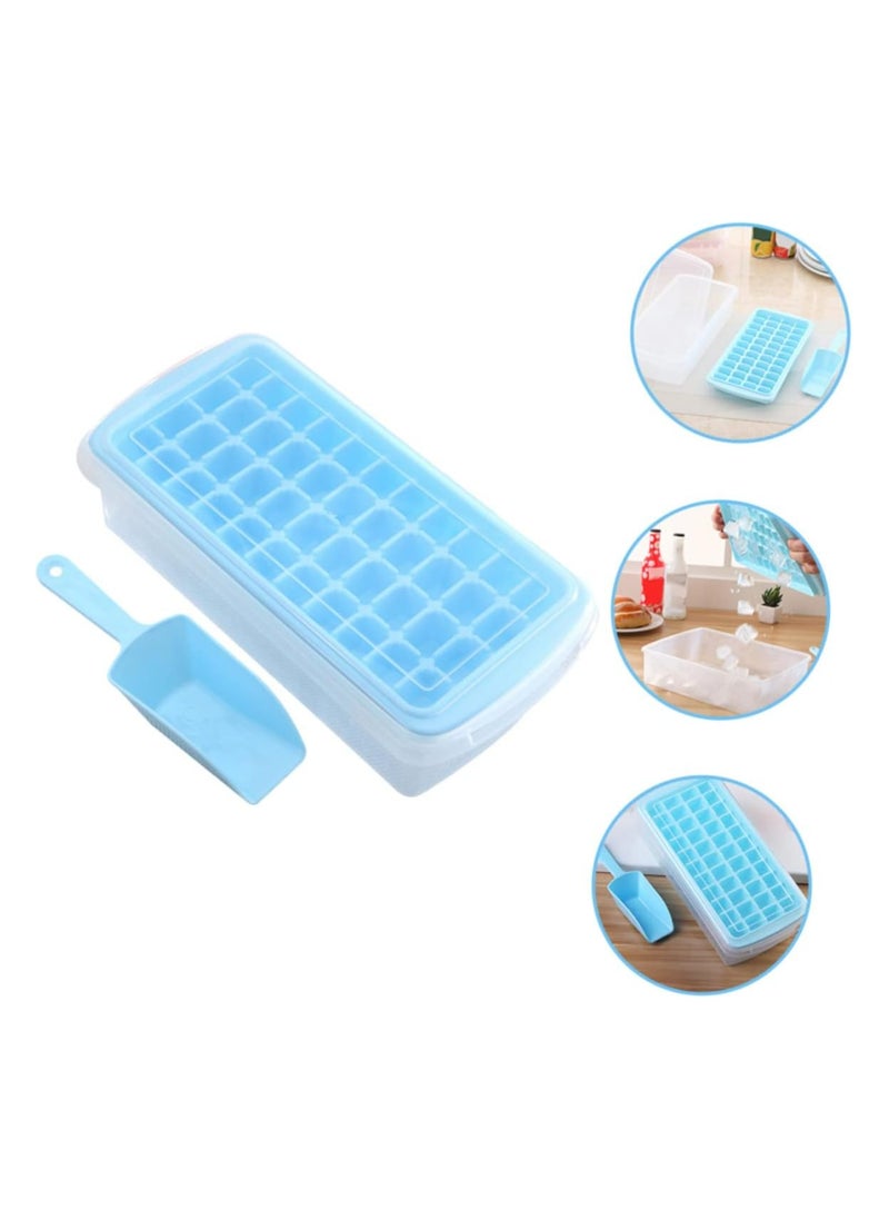 GROWSTEADY Ice Cube Tray Ice Cube Mold Container Frozen Cubes 44 Compartments with Lid for Bars Households Party  - Image 3