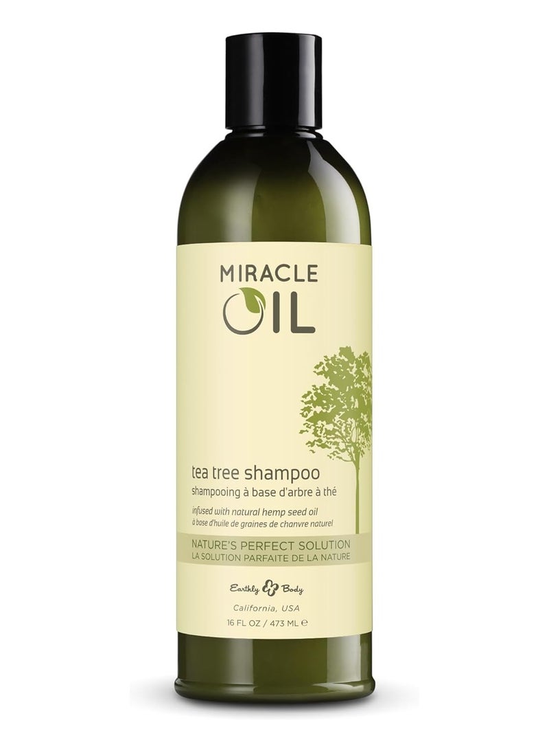 Earthly Body - Earthly Body Miracle Oil Tea Tree Shampoo 16 Fl Oz - Image 1
