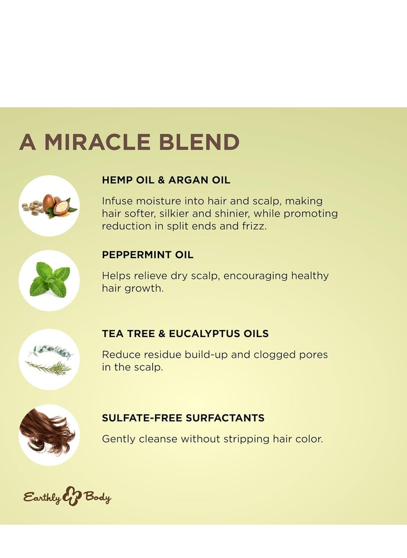 Earthly Body - Earthly Body Miracle Oil Tea Tree Shampoo 16 Fl Oz - Image 1