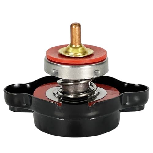 ZIMGLOBAL High Pressure Radiator Cap with Temperature Gauge Compatible with Honda Kawasaki Suzuki Yamaha Husqvarna Dirt Bike KTM,Polaris Ranger Motorcycle ATV Models 1.8 Bar Radiator Cap 25.6psi - Image 3