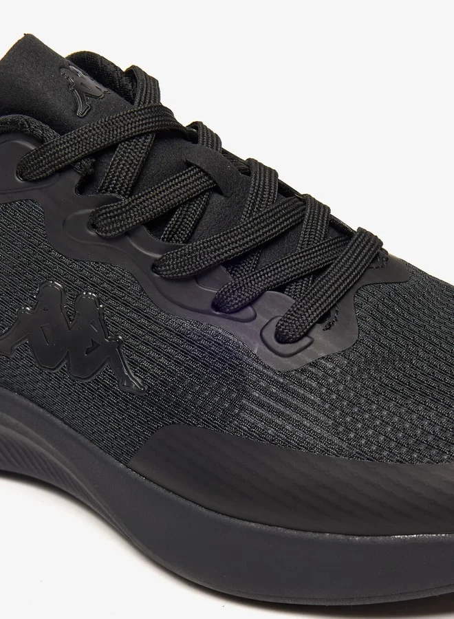 كابا Men's Monotone Walking Shoes with Lace-Up Closure