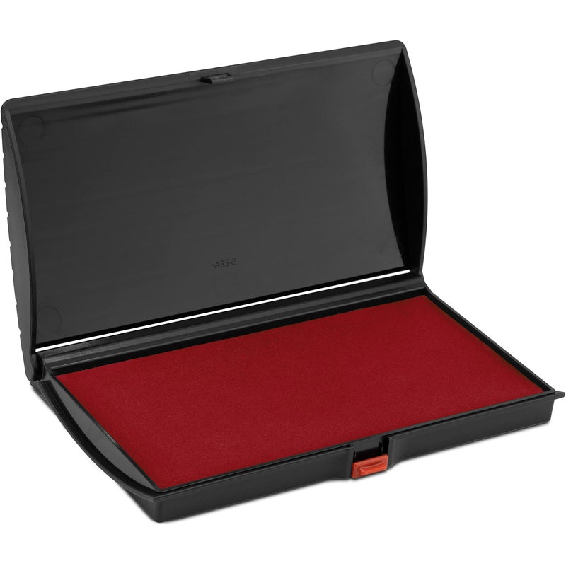 Large Premium Crimson Red Ink Stamp Pad  3 by 6  Quality Felt Pad