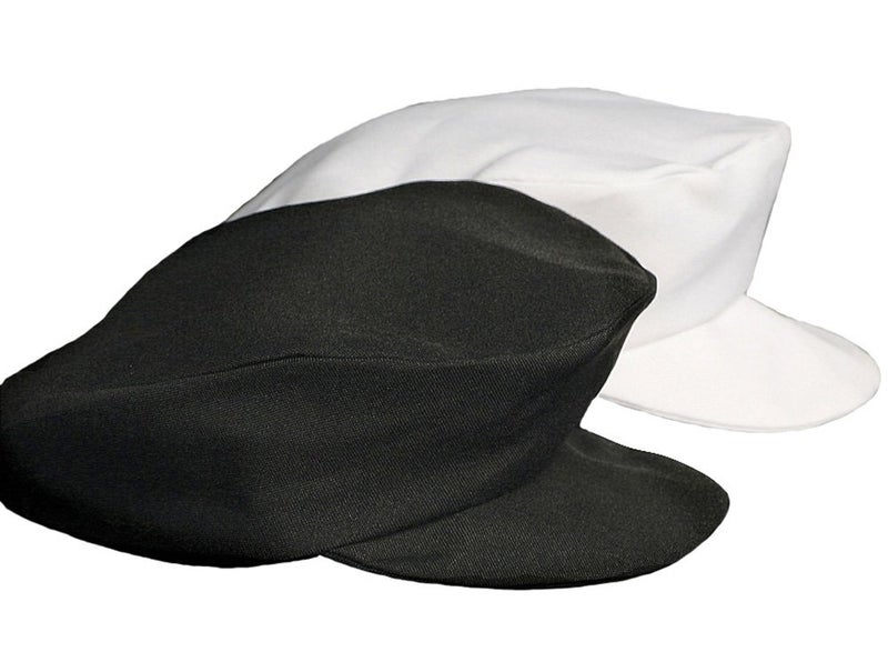 Lito Boys White Special Occasion Cabbie Captains Baby Hat - Size L - Image 2