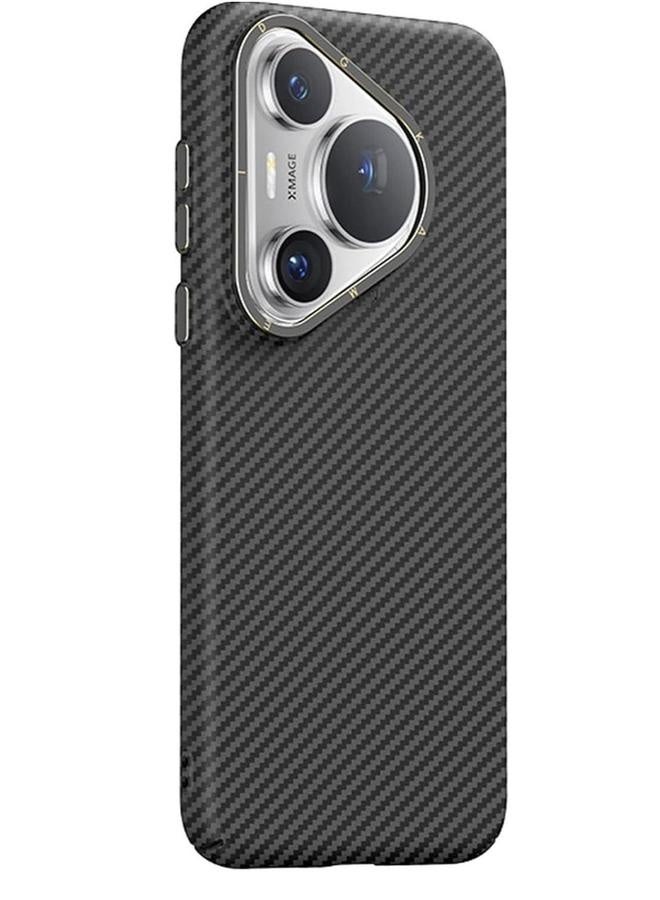 Magnetic Case Compatible with Huawei Pura 70 Pro/70 Pro Plus, Carbon Fiber, 【Compatible Mag-Safe】 Lightweight Slim Anti-fall  - Image 1