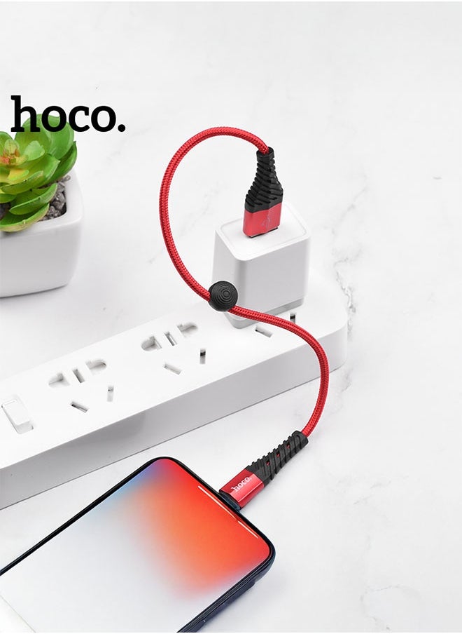 hoco. X38 Cool Charging data cable for iP(L=0.25M)  - Image 4