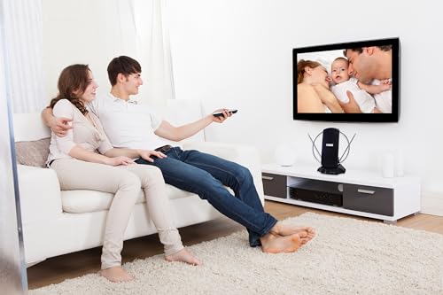 Naxa Electronics NAA-308 High Powered Amplified Antenna Suitable for HDTV and ATSC Digital Television - Image 2