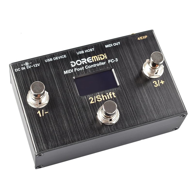 DOREMiDi MIDI Foot Controller FC3 MIDI Controller Designed That Can Be Used for Foot Control - Image 2