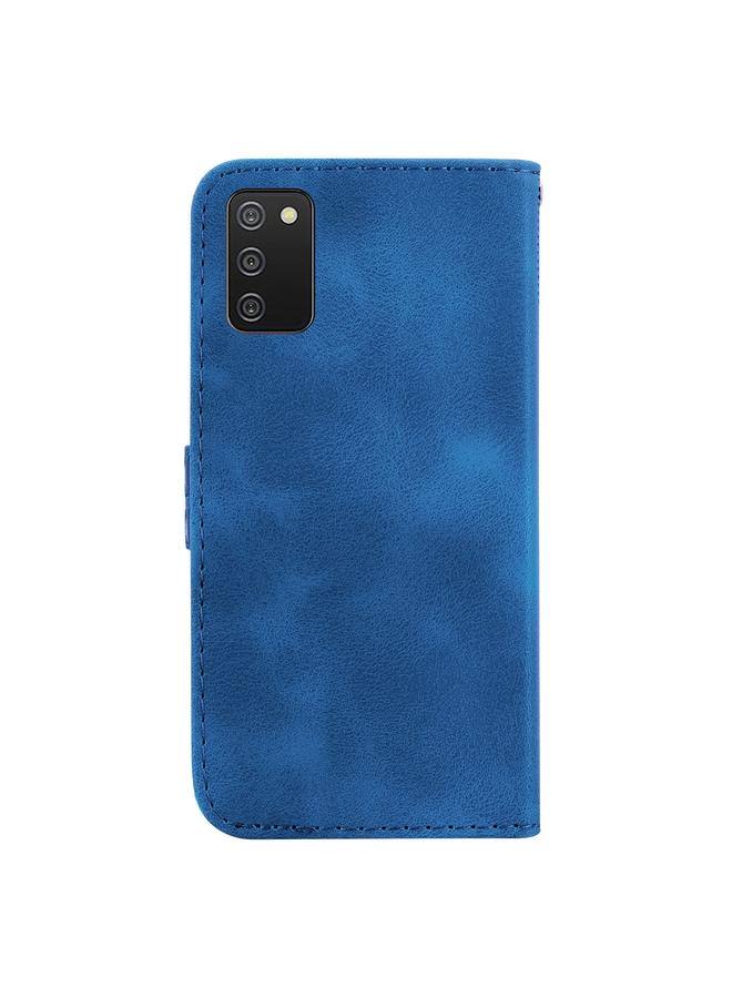 S-TOP Case For Samsung Galaxy A03s EU Edition 166.5mm Seven-shaped Embossed Leather Phone Case - Image 3