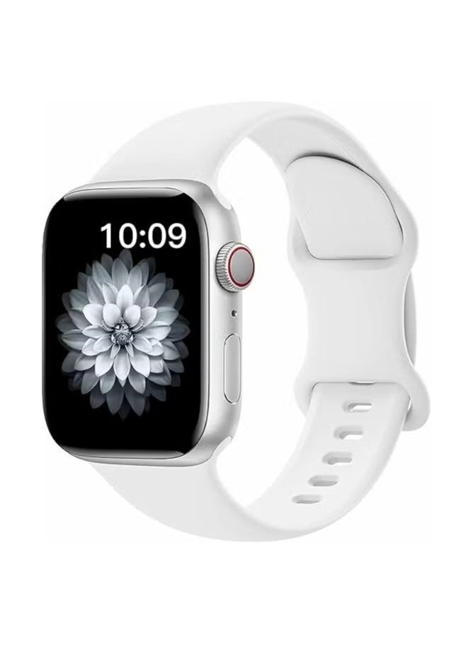 3 Pcs Sport Silicone Band Compatible with Apple Watch 44mm/45mm/46mm/49mm Classic Soft Replacement Strap Applicable to iWatch Series 11/10/9/8/7/6/5/4/Ultra/Ultra2/Ultra3/SE/SE2/SE3 - Image 3