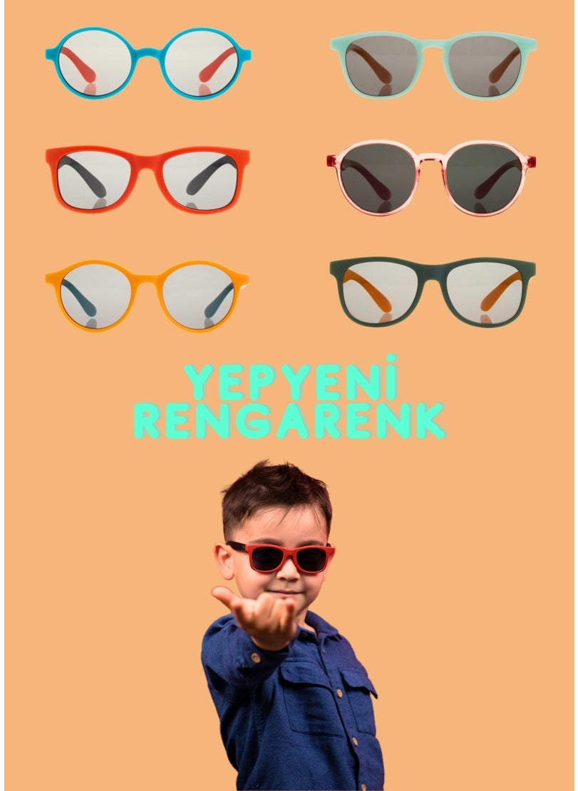 Focus On Cappucino 2-5 Years Old Polarized Children's Sunglasses  - Image 4