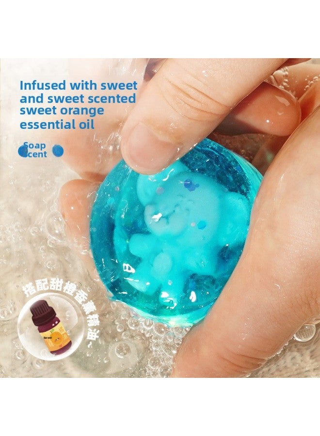 TOI Tuyi Handmade Soap Diy Children's Cartoon Crystal Fragrant Soap Material Bag Handmade Gift Toy-Specifications:Little Soap Maker Cute Pet Paradise  - Image 5