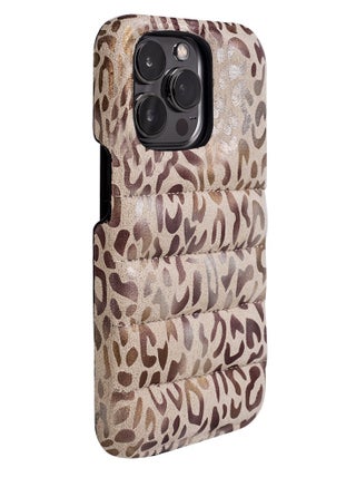 Down Jacket Plaid iPhone Case
