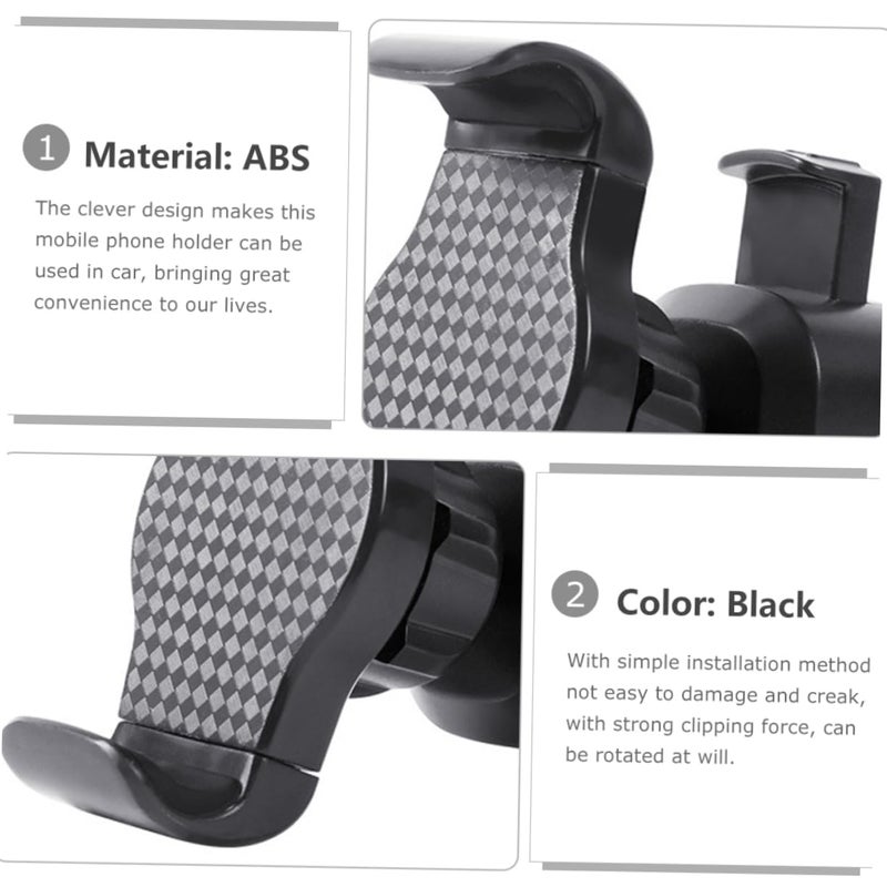 Universal Air Vent Phone Holder Easy Installation Sturdy Car Mount for Navigation Driving Safety - Image 4