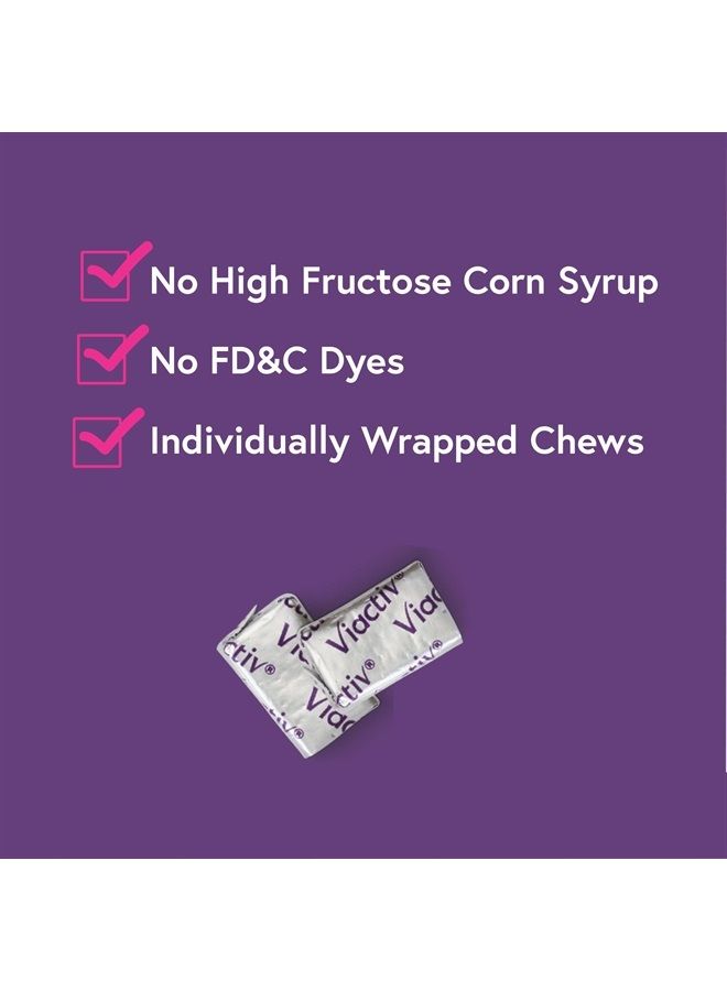 Viactiv Calcium Plus Vitamin D Supplement Soft Chews, Brown, Milk Chocolate, 180 Count - Image 4
