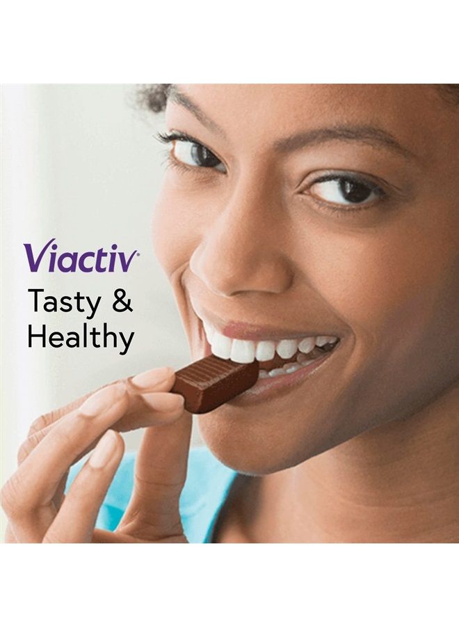 Viactiv Calcium Plus Vitamin D Supplement Soft Chews, Brown, Milk Chocolate, 180 Count - Image 5