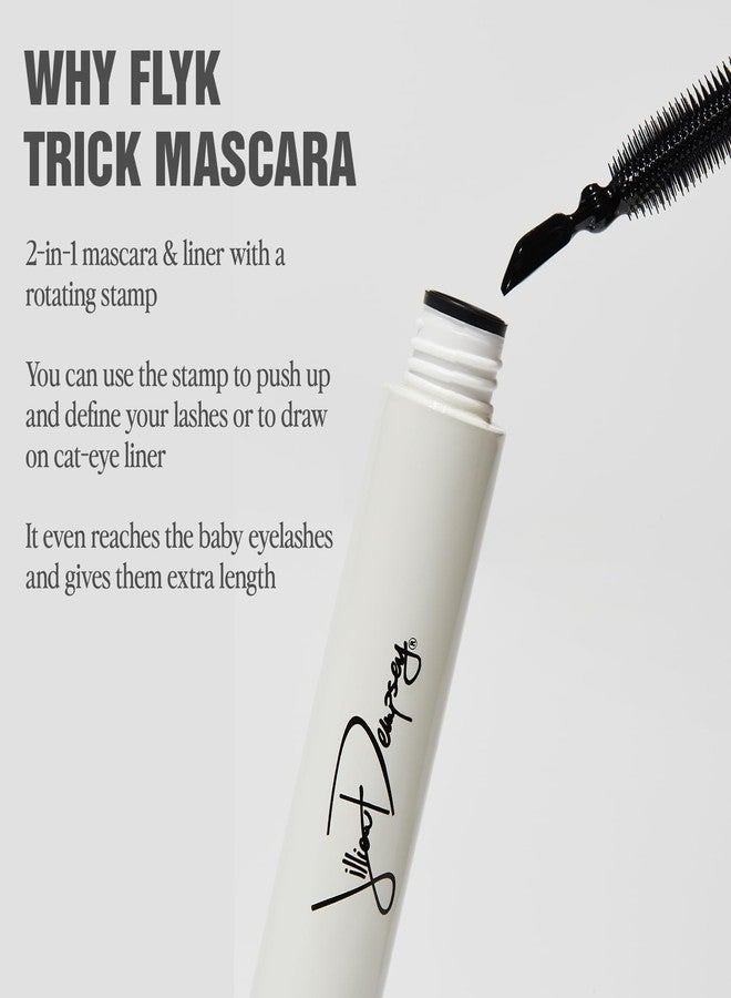 Jillian Dempsey FLYK Trick Mascara | Clean, Lash-Boosting, Natural Mascara & Eyeliner | 90 Degree Flexible Stamp - Image 4
