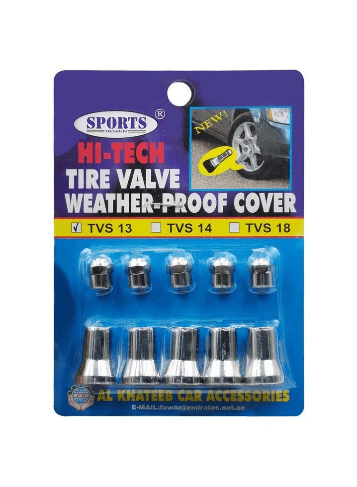 Generic Tire Valve  Weatherproof Cover Style And Protection Tire Valve Cover Caps TVS13  - Image 1