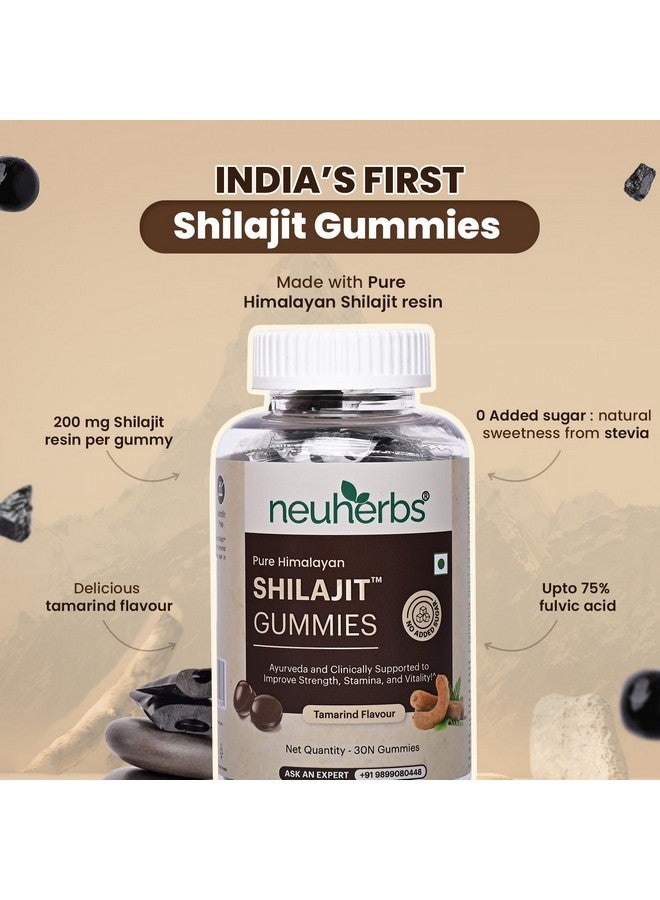 Neuherbs Pure Himalayan India's First Shilajit Resin Gummies To Improve strength, Stamina & Energy - 30 Shilajit Gummies - Image 4