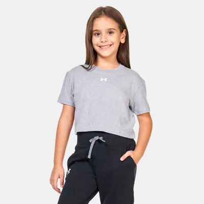 UNDER ARMOUR Kids' Sportstyle Logo Training Crop Top (Older Kids)