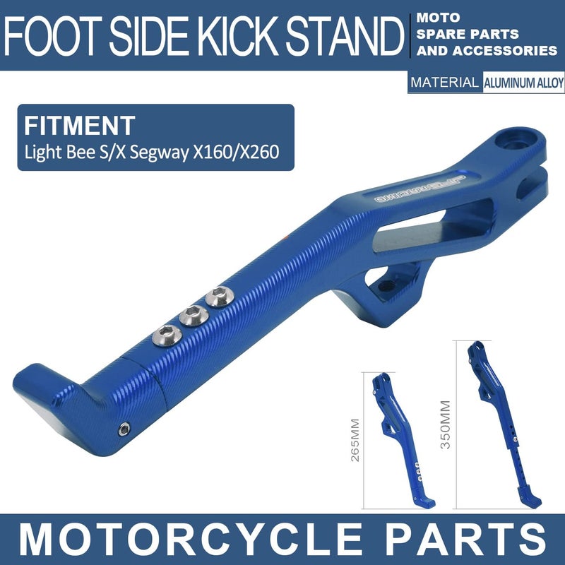 Vepagoo JFG RACING Adjustable Kickstand for Sur Ron Light Bee S/X and Segway X160/X260 - Image 2