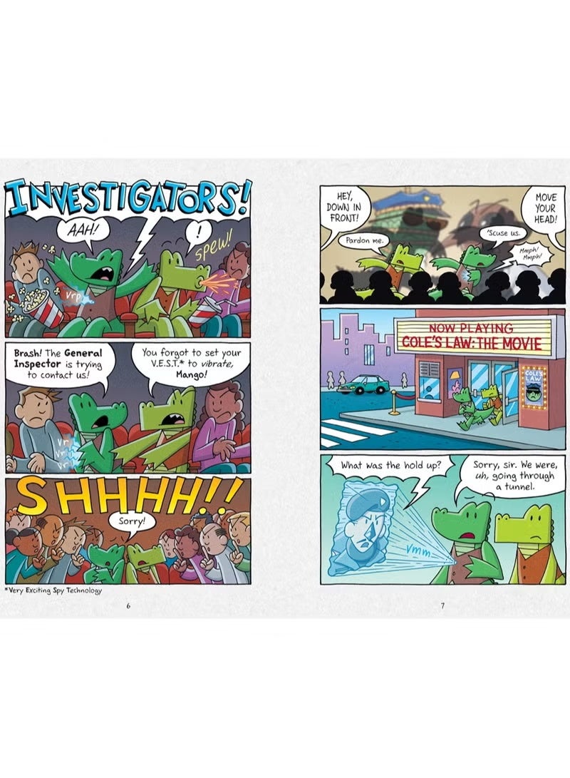مجموعة كتب سلسلة InvestiGators 6 كتب من تأليف جون باتريك جرين (خارج الخطاف، أشجع وبولدر، سرقة والبحث - Image 4