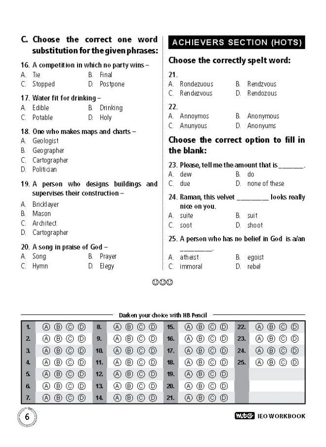 International English Olympiad (IEO) Work Book for Class 5 - MCQs, Previous Years Solved Paper and Achievers Section - Olympiad Books For 2022-2023 Exam - pzsku/Z95FBD0953039B9BDAD0BZ/45/_/1730195266/0b2ea6cc-11d7-44d1-b670-18efcdfefbb9