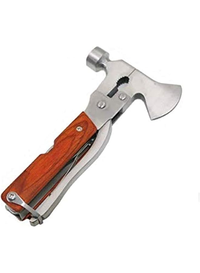 أداة يدوية متعددة الوظائف لسلامة السيارة في حالات الطوارئ الخارجية، كماشة قابلة للطي، مطرقة إنقاذ سيارة، فأس، سكين، منشار