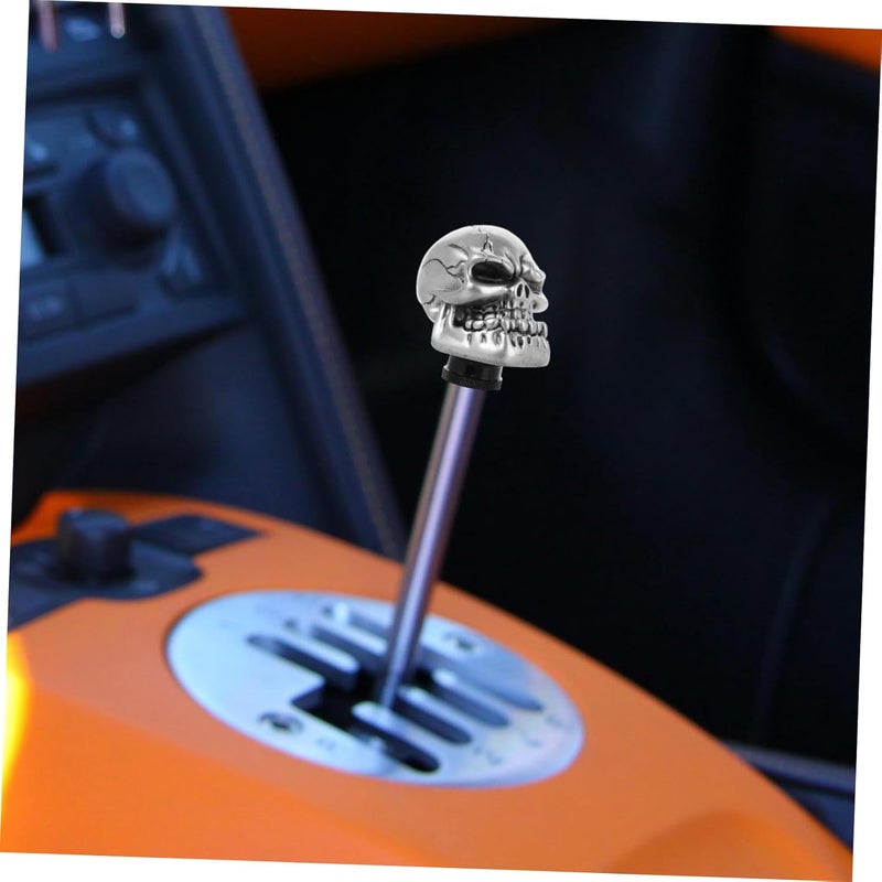 OUNONA Skull Design Manual Gear Shift Knob Stick Shift Knob for Easy Installation Unique Car Accessory for Manual Transmission Vehicles - Image 4