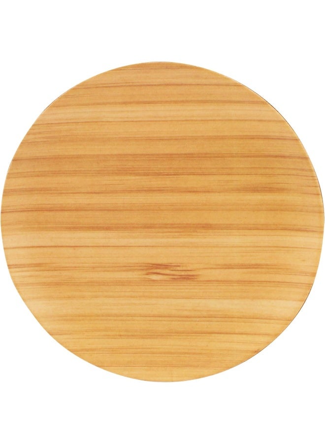 كويزين أرت طبق بامبو كوزين آرت 20 سم آمن لغسالة الصحون - قابل لإعادة الاستخدام، غير قابل للكسر، خفيف الوزن، صديق للبيئة - أطباق تخييم خارجية - Image 1