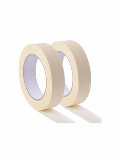 KASTWAVE White Masking Tape 3 Pack, General Purpose Beige Painter's Tape 0.7inch x 164ft(50m), 492ft(150m)  - Image 2