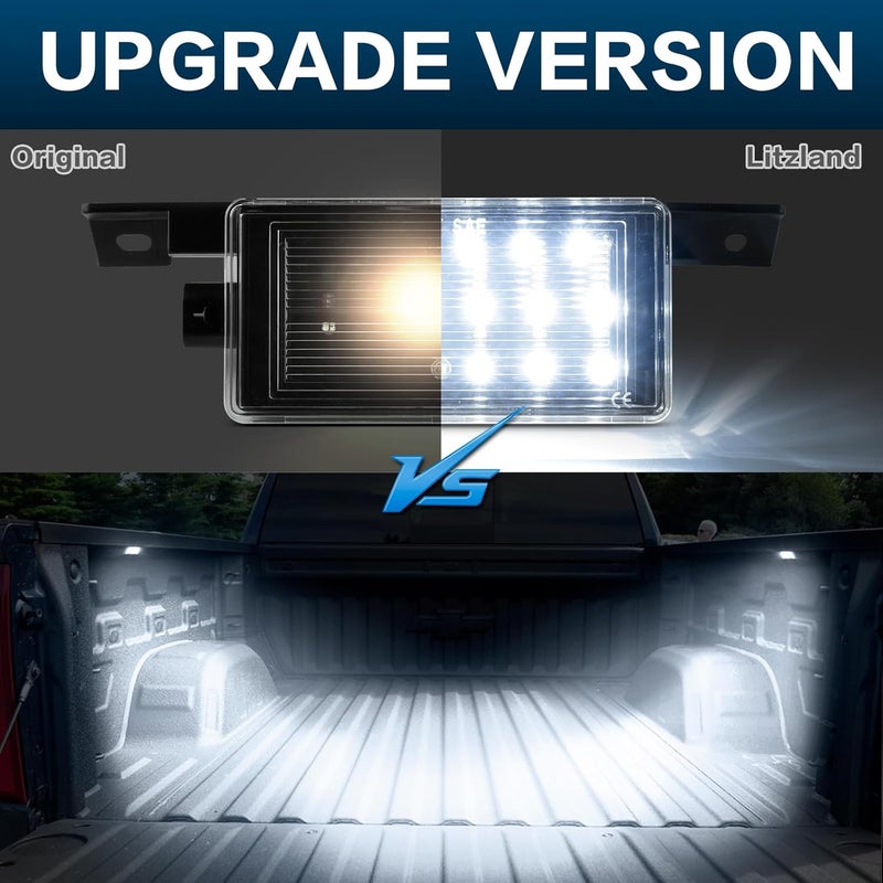Litzland LED Cargo Area Lights for Chevy Silverado & GMC Sierra (2014-2019) - Image 3