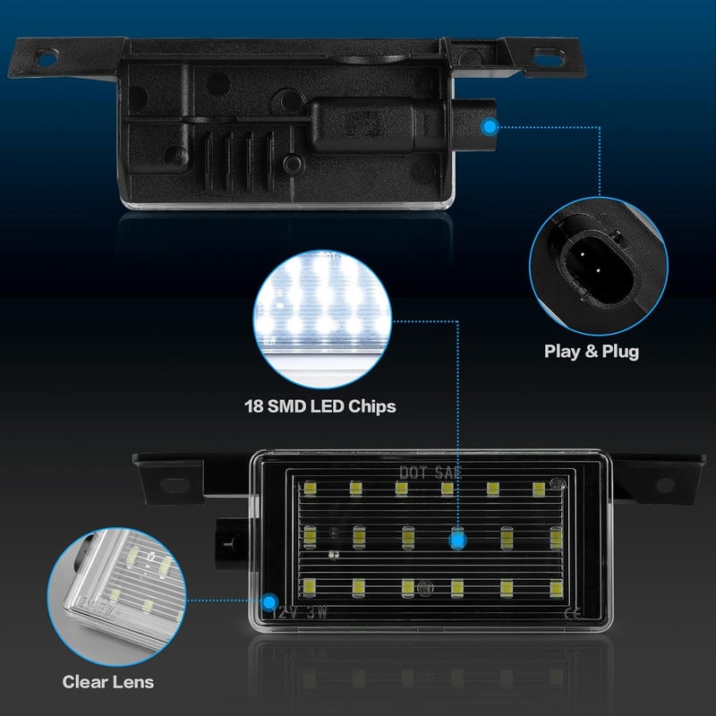 Litzland LED Cargo Area Lights for Chevy Silverado & GMC Sierra (2014-2019) - Image 4