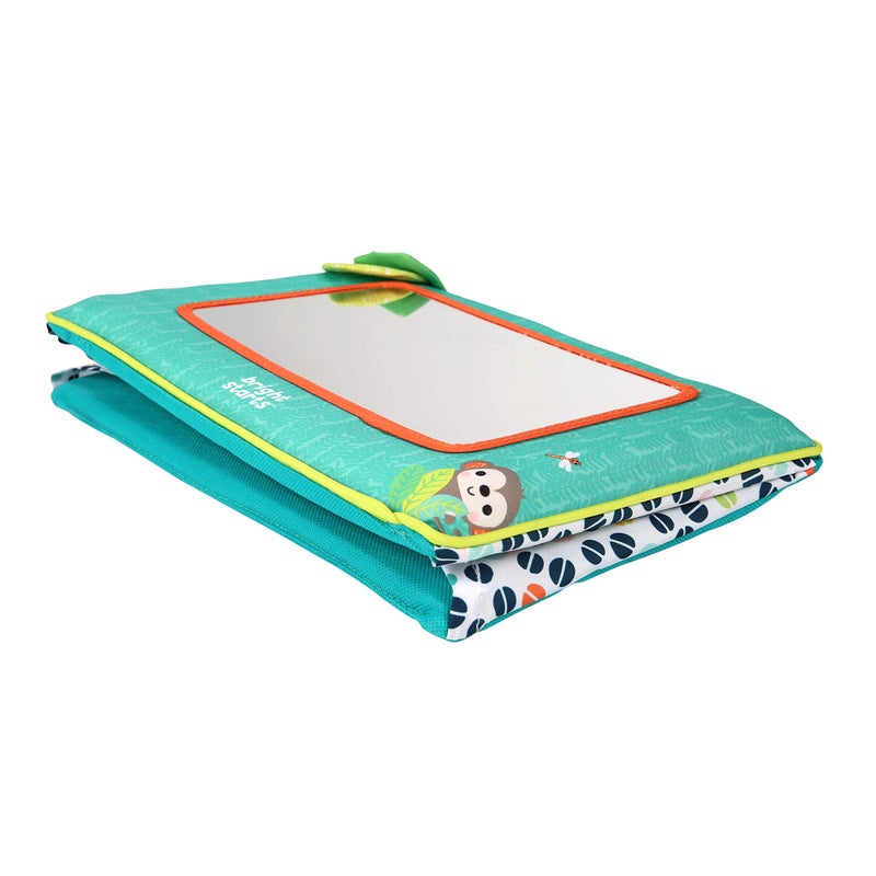 Bright Starts Sit and See Safari Floor Mirror Tummy Time Activity Toy, Ages Newborn + - Image 3