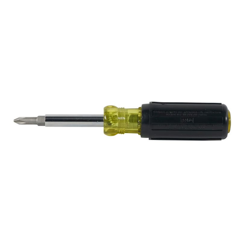 Klein Tools Klein Tools 32476 5-In-1 Multi-Bit Screwdriver / Nut Driver with 2 Slotted, 2 Philips, and 1 Nut Driver Tip  - Image 5