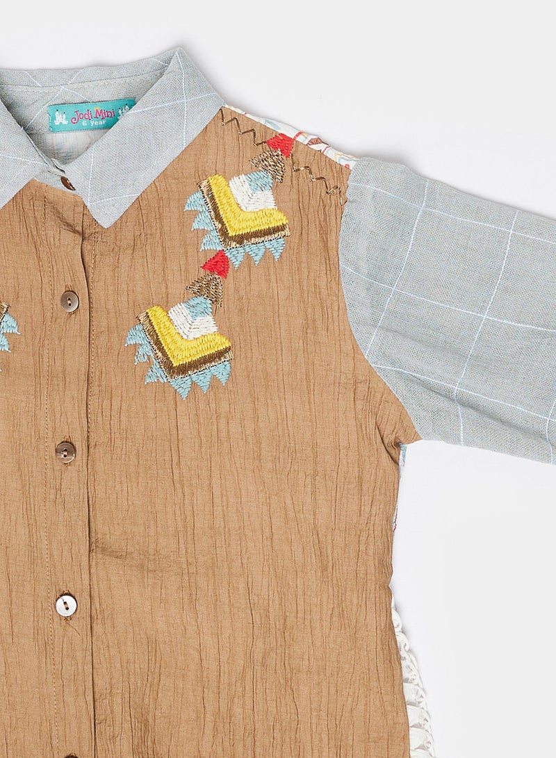 Jodi Mini قميص أطفال بناتي - Image 3