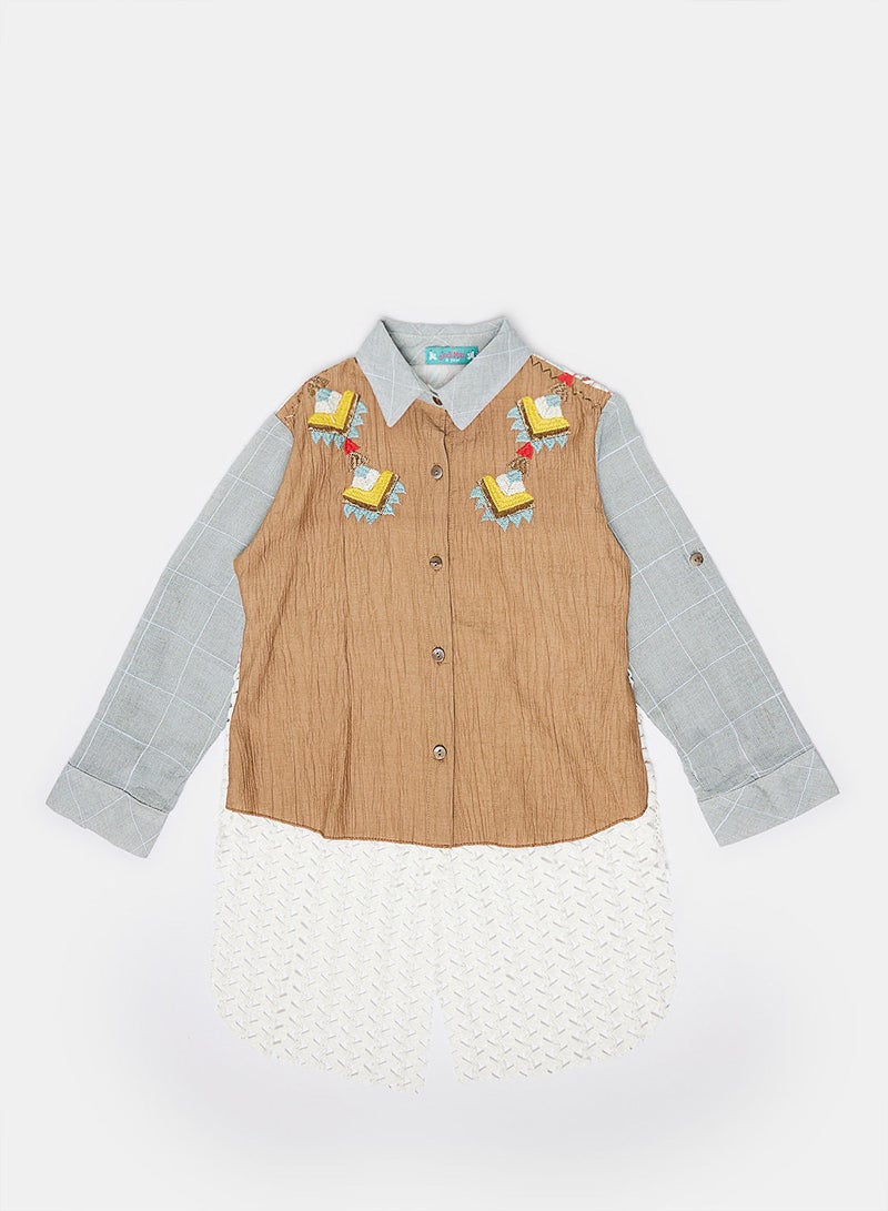 Jodi Mini قميص أطفال بناتي - Image 1