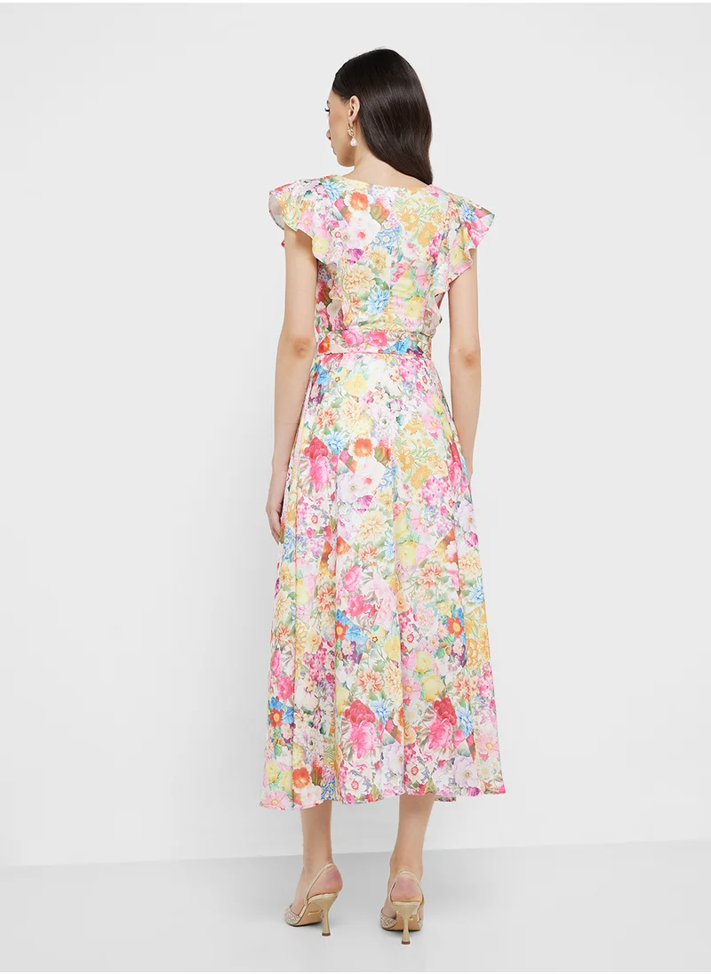 ELLA Floral Print Dress