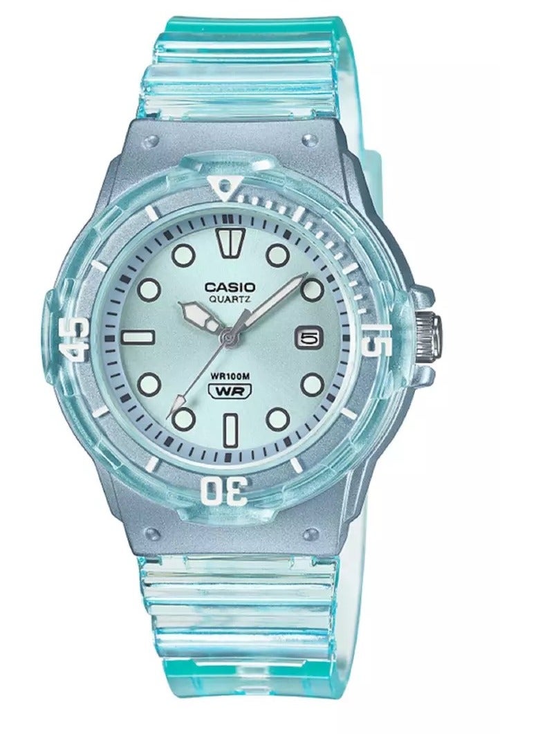 CASIO Women's Watch Analog Blue Dial - LRW-200HS-2EVDF - Image 1