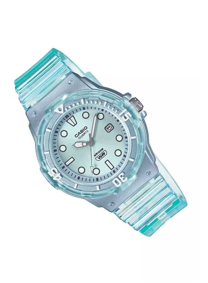 CASIO Women's Watch Analog Blue Dial - LRW-200HS-2EVDF - Image 3
