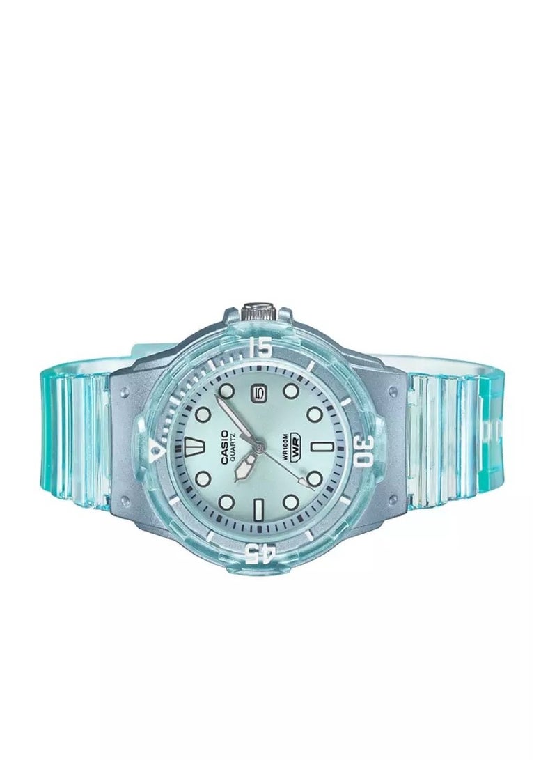CASIO Women's Watch Analog Blue Dial - LRW-200HS-2EVDF - Image 4