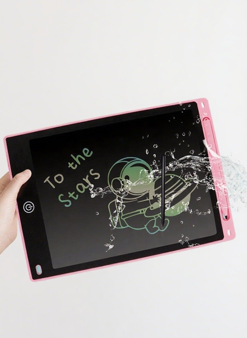 Doodle Pad Board With Professional Pen, Baby LCD Writing Tablet, Kids Educational Toy, Reusable,For Drawing, Writing, Calculation, Memo Recording，Doodle/12-Inch  - Image 1