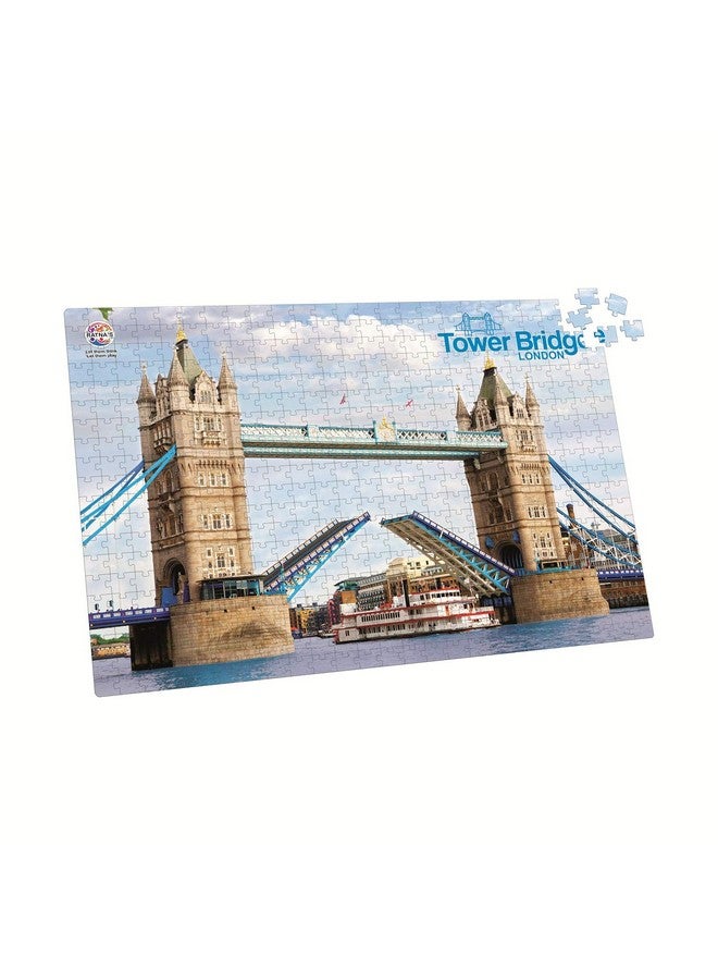 Ratna's London Tower Bridge 500 Pieces Floor Jigsaw Puzzle (Size: 98 cm * 67 cm) - Image 2