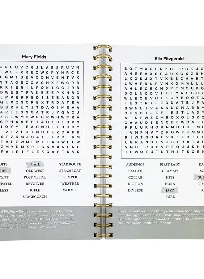 Cottage Door Press Smithsonian Word Search Inspiring Women Who Shaped American History - Image 2