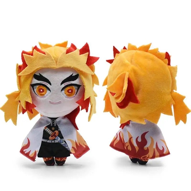Y&D 20cm Demoned Slayers  Plush Toy Doll Featuring Hashibira Rengoku Kyoujurou Inosuke Anime Stuffed Animal Toys - Image 1