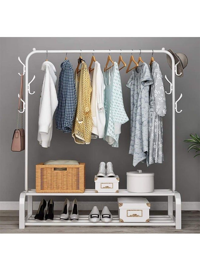 Coat Rck, Metal Clothing Rack, Heavy-Duty Indoor Bedroom Cool Clothes Rack, Bold Multi-Function Clothes Rack, Convenient Clothing Storage Rack - Image 1
