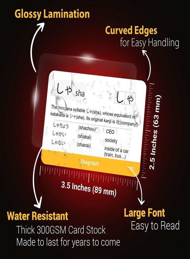 بريستون بطاقات تعليمية لأحرف الهيراغانا اليابانية - نظام كتابة ١٠٤ حرفًا - مجموعة موارد تعليمية لتعلم اللغة - دراسة أبجدية الحروف، الذاكرة والبصر - للمدرسة الابتدائية، أو الفصل الدراسي، أو التعليم المنزلي - Image 3