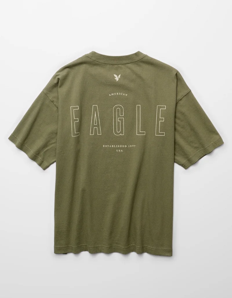 American Eagle  AE Relaxed Graphic T-Shirt for Men | Best Price UAE