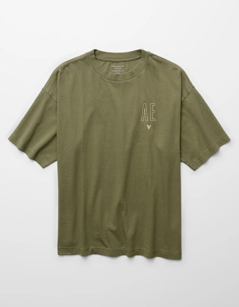 American Eagle  AE Relaxed Graphic T-Shirt for Men | Best Price UAE