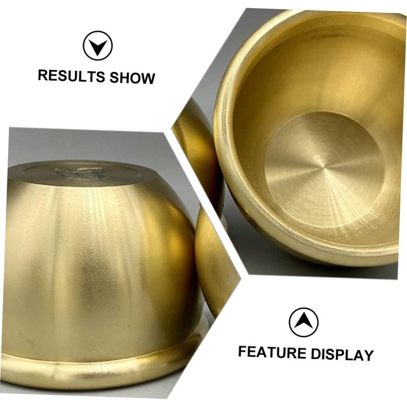 2 Pcs Copper Incense Burner Decorative Ornament Multi Functional Ashtray For Office Home Premium Quality Ambiance - Image 5