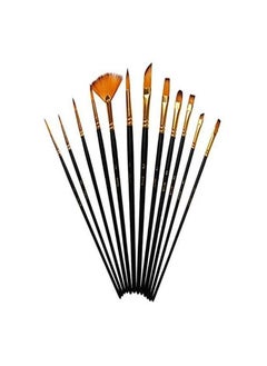 Smart 12pcs Brushes Set Oil Acrylic Watercolor Brushes Smart  - Image 2